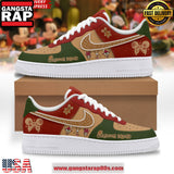 Mickey Mouse Christmas Squad Air Force 1 Running Sneakers Shoes