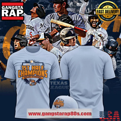 Midland RockHounds 1st Half Champions 2025 Texas League T Shirt