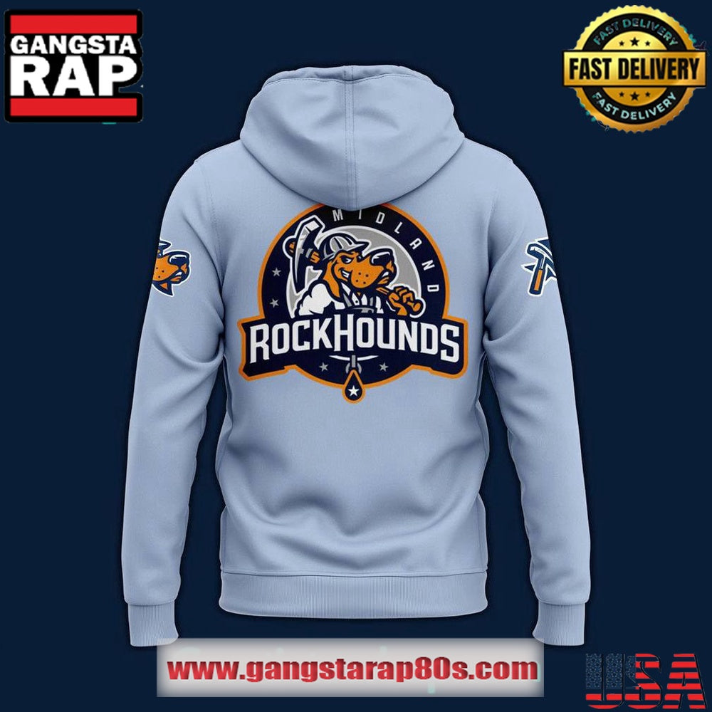 Midland RockHounds 1st Half Champions 2025 Texas League Unisex Hoodie