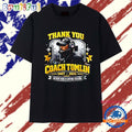 Mike Tomlin Pittsburgh Steelers NFL Coach Thank You T Shirt
