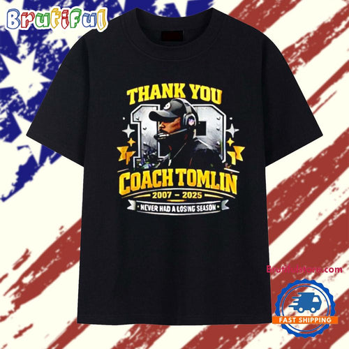 Mike Tomlin Pittsburgh Steelers NFL Coach Thank You T Shirt