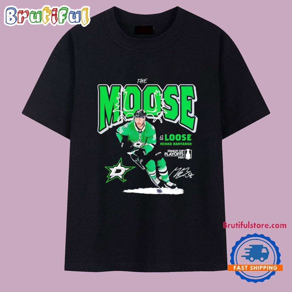Mikko Rantanen 2025 Stanley Cup Playoffs Elevated Player Signature T Shirt