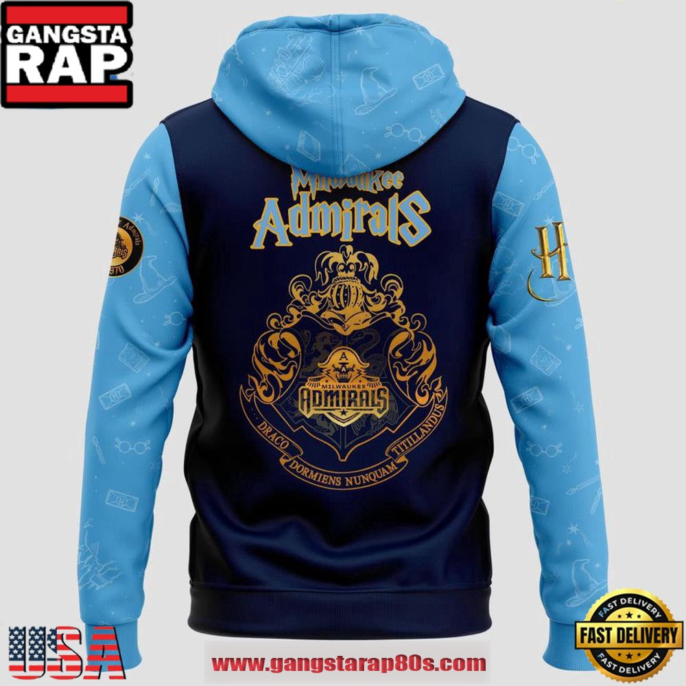 Milwaukee Admirals Harry Potter Night 2025 Special Edition Unisex Hoodie