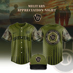 Milwaukee Brewers 2026 Military Appreciation America 250 Baseball Jersey