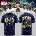 Milwaukee Brewers 2026 NL Central Champions Limited Edition T Shirt
