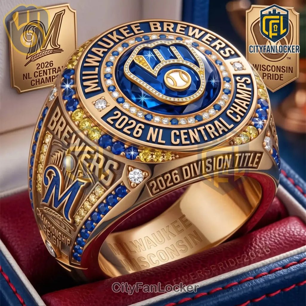 Milwaukee Brewers 2026 NL Central Champions Ring