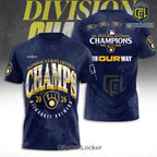 Milwaukee Brewers 2026 NL Central Champions Shirt