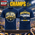 Milwaukee Brewers 2026 NL Central Division Champions Graphic T Shirt