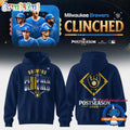 Milwaukee Brewers 2026 Postseason Clinched Hoodie T-Shirt