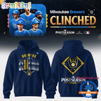 Milwaukee Brewers 2026 Postseason Clinched Hoodie T-Shirt