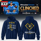Milwaukee Brewers 2026 Postseason Clinched Hoodie T-Shirt