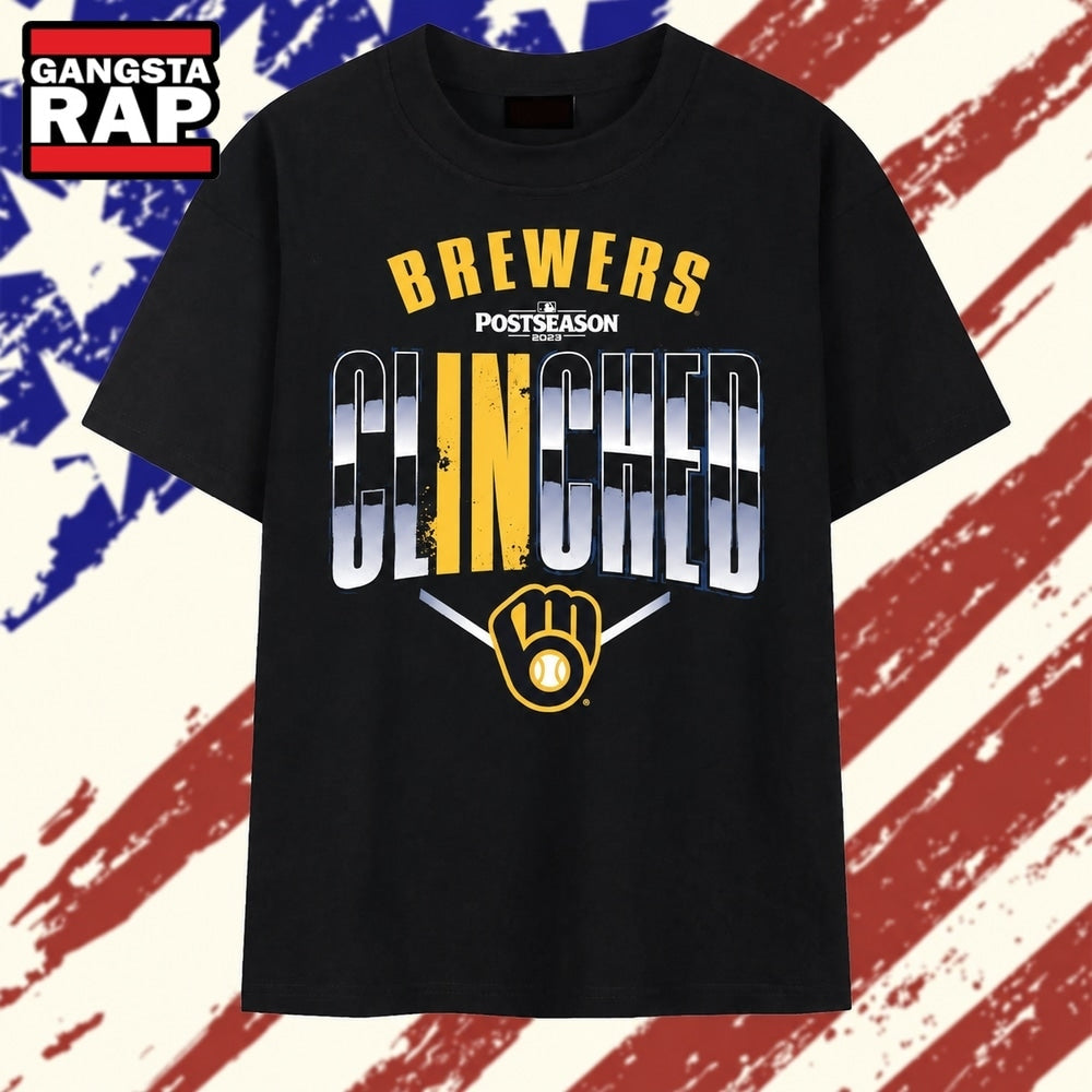 Milwaukee Brewers 2026 Postseason Clinched T Shirt