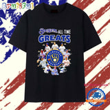 Milwaukee Brewers All Time Greats Players Signatures T Shirt