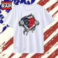 Milwaukee Brewers and Wisconsin Badgers Heart T Shirt