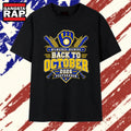 Milwaukee Brewers Back to October 2026 Postseason T Shirt