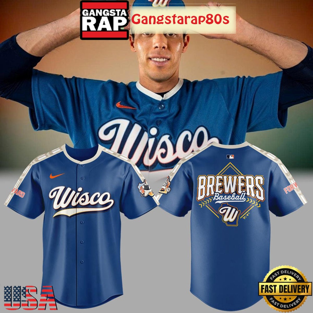 Milwaukee Brewers City Connect New Seaon 2026 Baseball Jersey