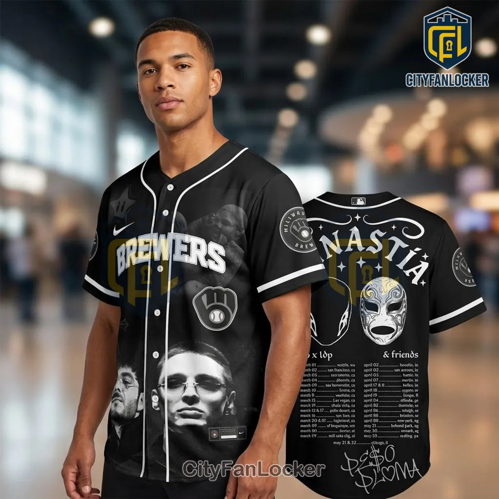 Milwaukee Brewers Dinastia Tour Limited Edition 2026 Baseball Jersey