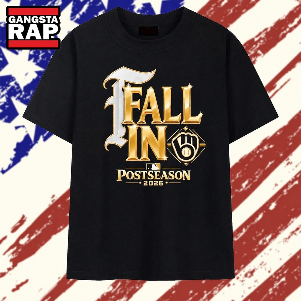 Milwaukee Brewers Fall in Postseason 2026 T Shirt
