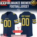 Milwaukee Brewers New Uniform 2025 Football Jersey