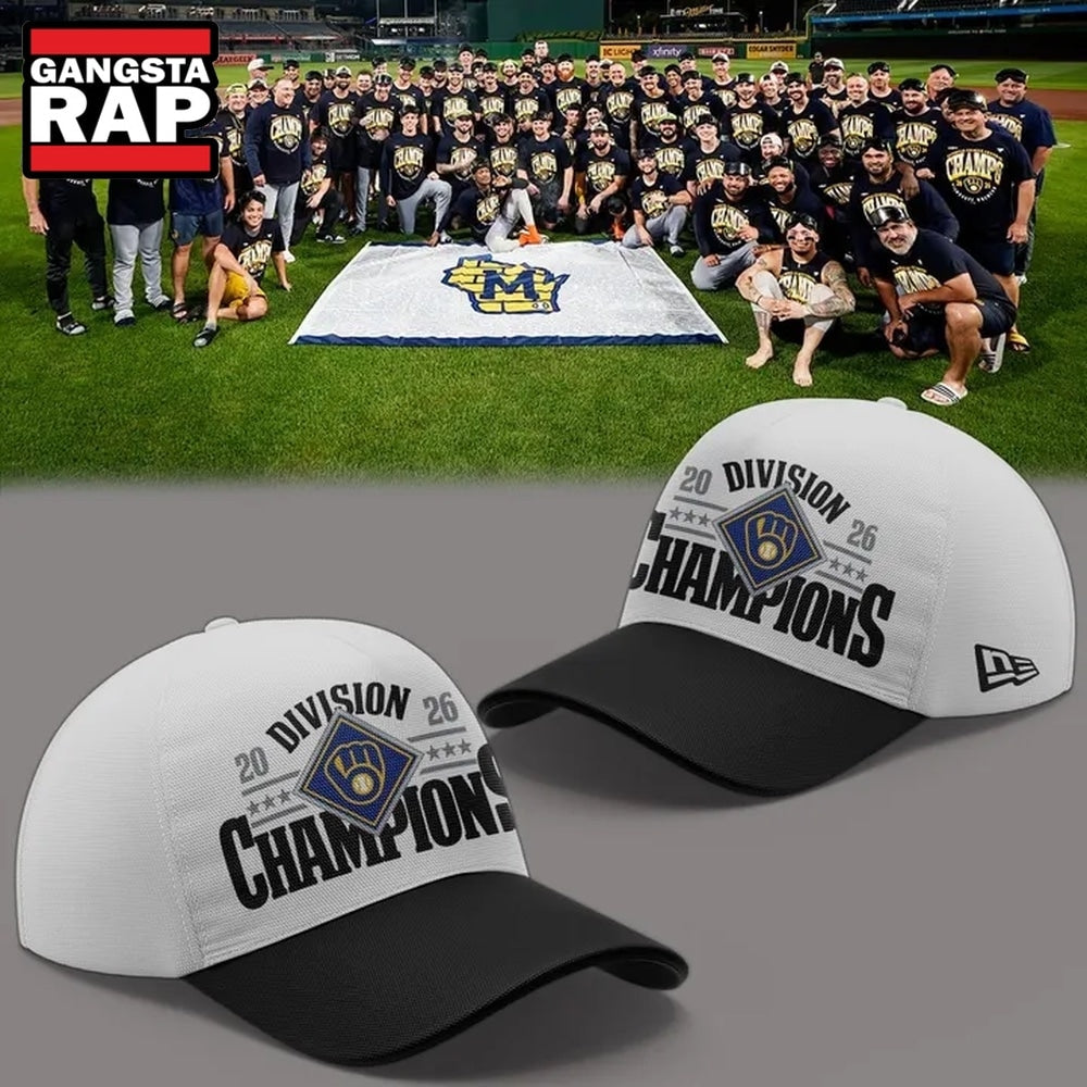 Milwaukee Brewers NL Central Division Champion Win Our Way 2026 Classic Cap