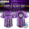 Milwaukee Brewers Purple Heart Day Baseball Jersey