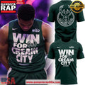 Milwaukee Bucks Win For Cream City 2025 NBA Playoffs Unisex T Shirt