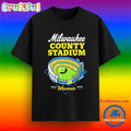 Milwaukee County Stadium Wisconsin T Shirt