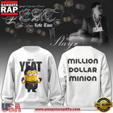 Minions x Yeat 2026 The Love Lyfe Tour Million Dollar Minion Hoodie T-Shirt