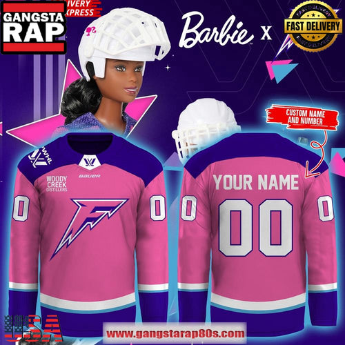 Minnesota Frost x Barbie Night 2025 New Special Custom Hockey Jersey