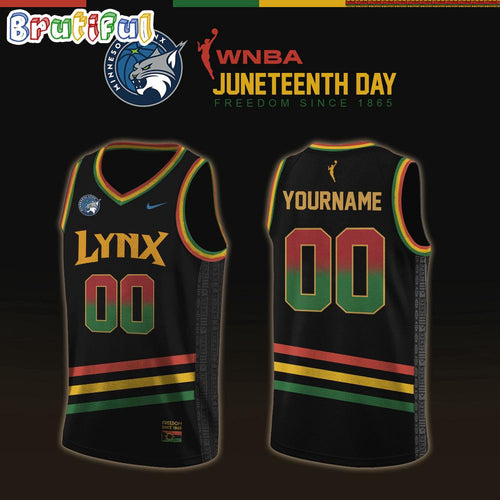 Minnesota Lynx 2026 WNBA x Juneteenth Day Limited Edition Basebketball Jersey