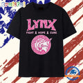 Minnesota Lynx Fight Hope Cure Breast Cancer Awareness Ribbon T Shirt