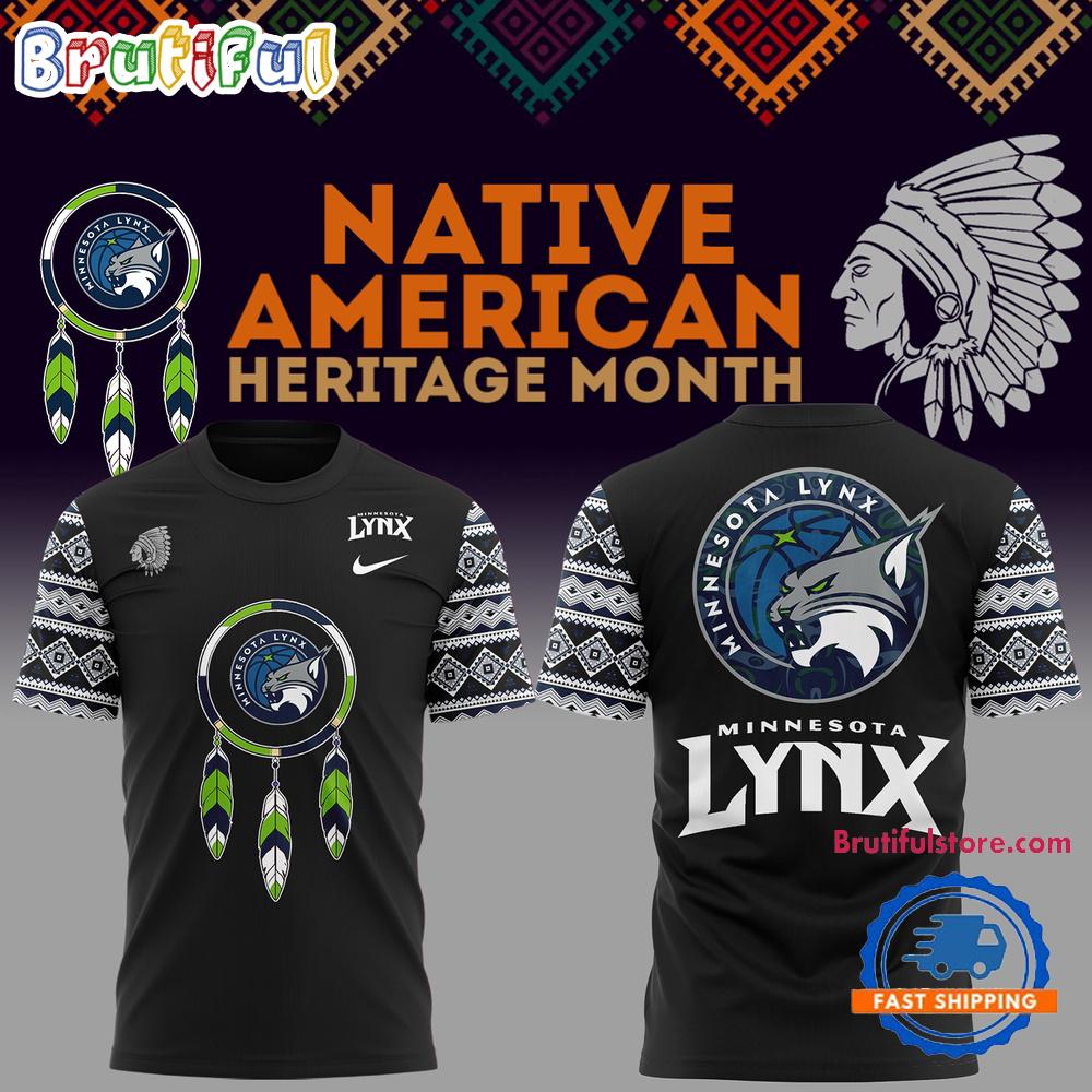 Minnesota Lynx National American Indian Heritage Month 3D Print Hoodie T-Shirt
