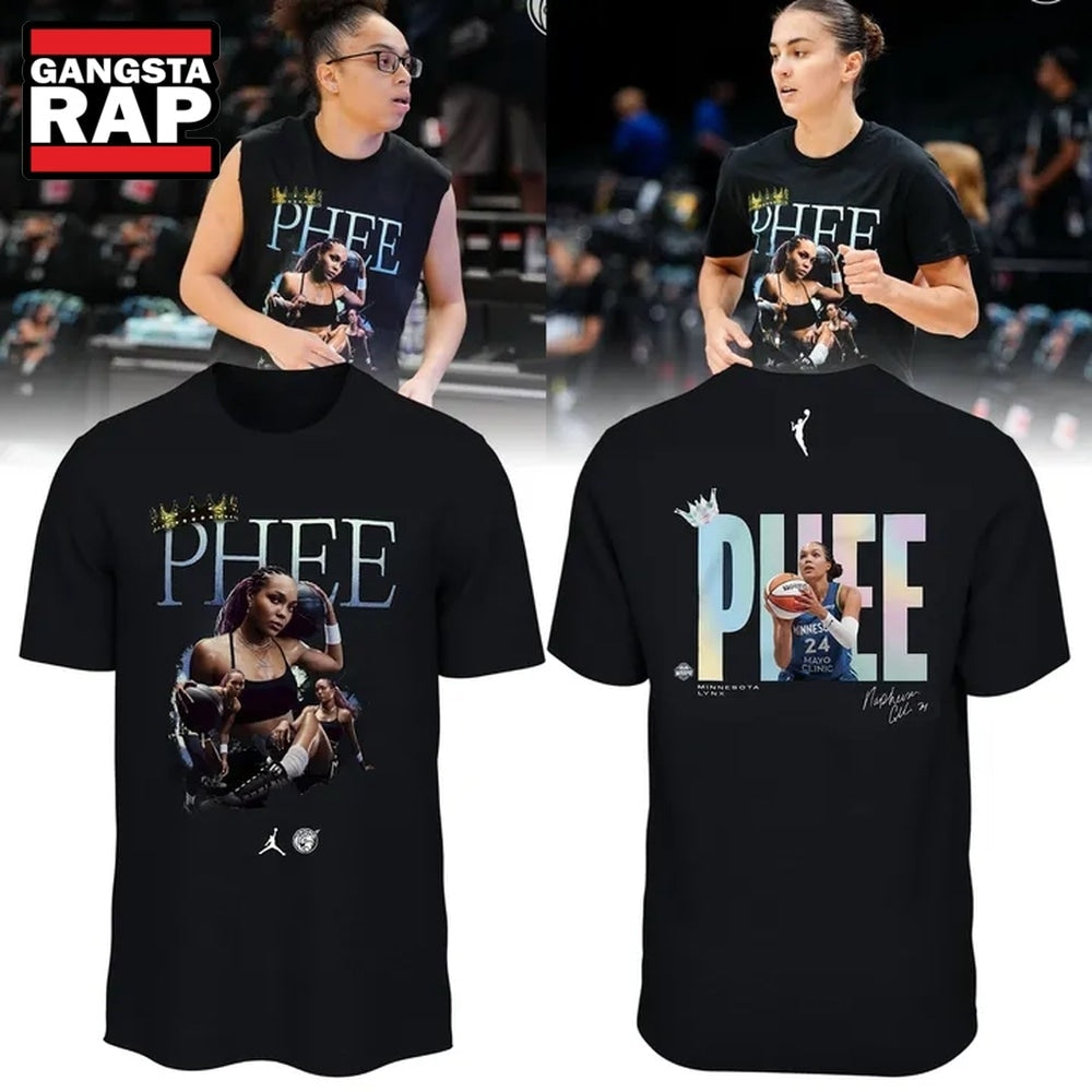 Minnesota Lynx Queen Phee 2026 New Design T Shirt . Trending 3D Shirt