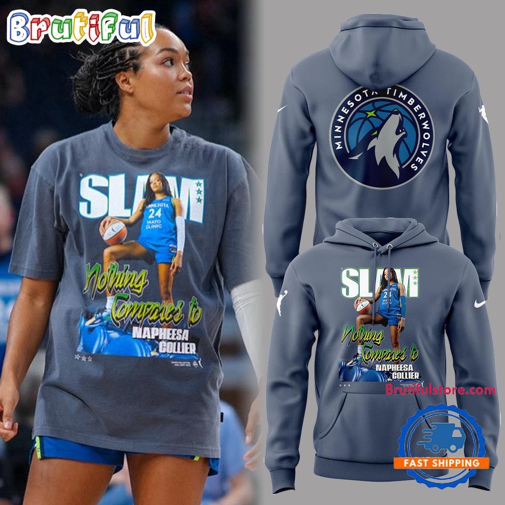 Minnesota Lynx Slam Nothing Compares to Napheesa Collier MVP 2025 Hoodie T-Shirt