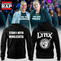 Minnesota Lynx Stand with Minnesota 2026 Hoodie . Trending 3D Shirt