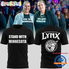 Minnesota Lynx Stand with Minnesota 2026 Hoodie T-Shirt