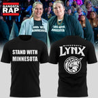 Minnesota Lynx Stand with Minnesota 2026 Hoodie T-Shirt