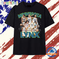 Minnesota Lynx WNBA Team Players Vintage Bootleg Graphic T Shirt