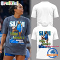 Minnesota Lynx x Napheesa Collier to Win MVP 2025 White 3D Shirt