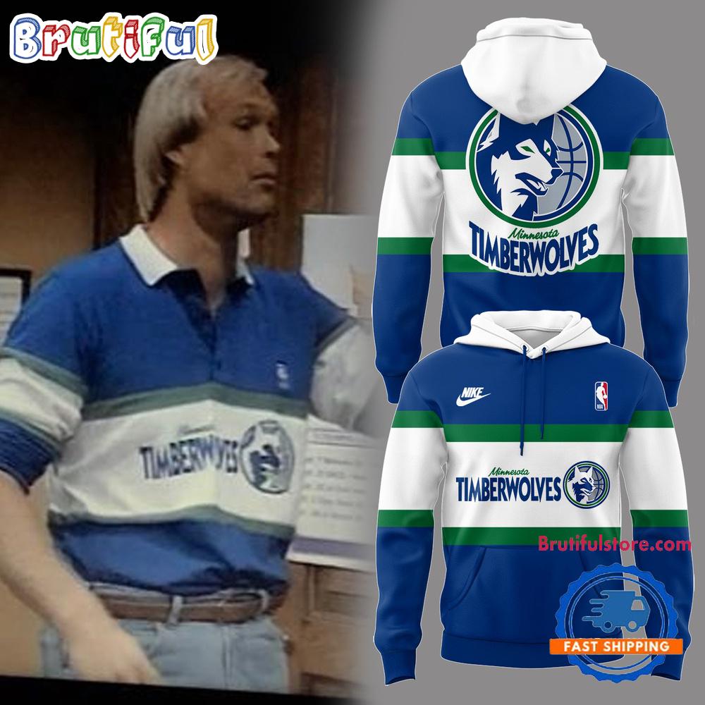 Minnesota Timberwolves Basketball Retro Hoodie T-Shirt