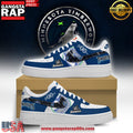 Minnesota Timberwolves Custom Premium Air Force 1 Running Sneakers Shoes