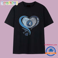 Minnesota Timberwolves It’s In My DNA Heart Logo 2025 T Shirt