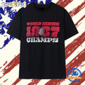 Minnesota Twins 1987 World Series Champs Distressed T Shirt