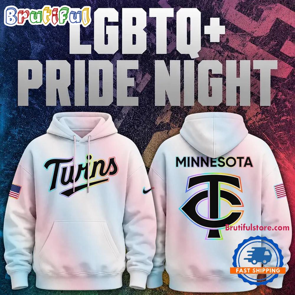 Minnesota Twins 2026 LGBTQ Pride Night Hoodie T-Shirt