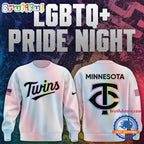 Minnesota Twins 2026 LGBTQ Pride Night Hoodie T-Shirt
