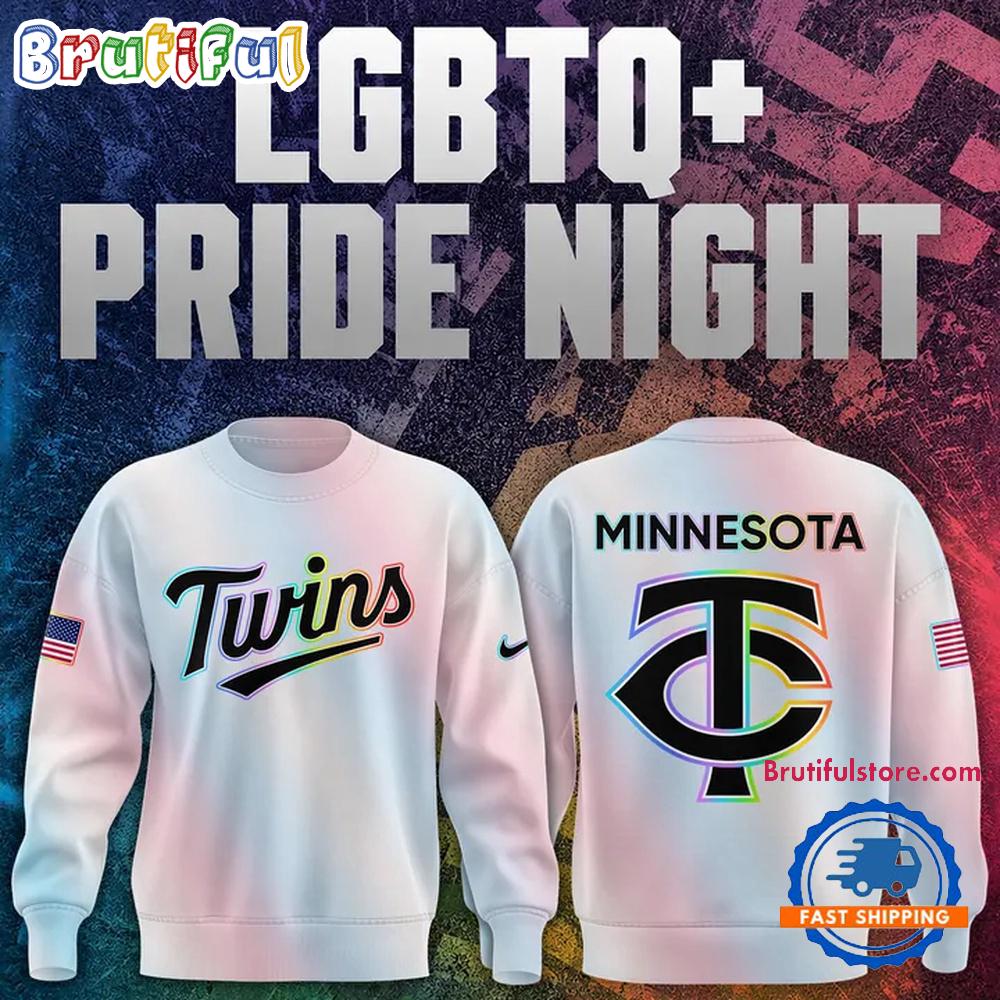 Minnesota Twins 2026 LGBTQ Pride Night Hoodie T-Shirt