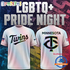 Minnesota Twins 2026 LGBTQ Pride Night Hoodie T-Shirt