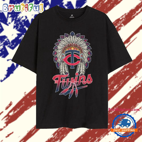 Minnesota Twins Baseball Native American Night Month 2025 T Shirt