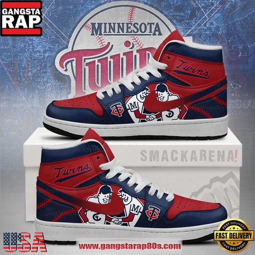 Minnesota Twins MLB Trending Sneakers Air Jordan 1 High Top Shoes