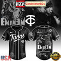 Minnesota Twins x Eminem 25th Anniversary Of The Slim Shady LP 2025 Baseball Jersey